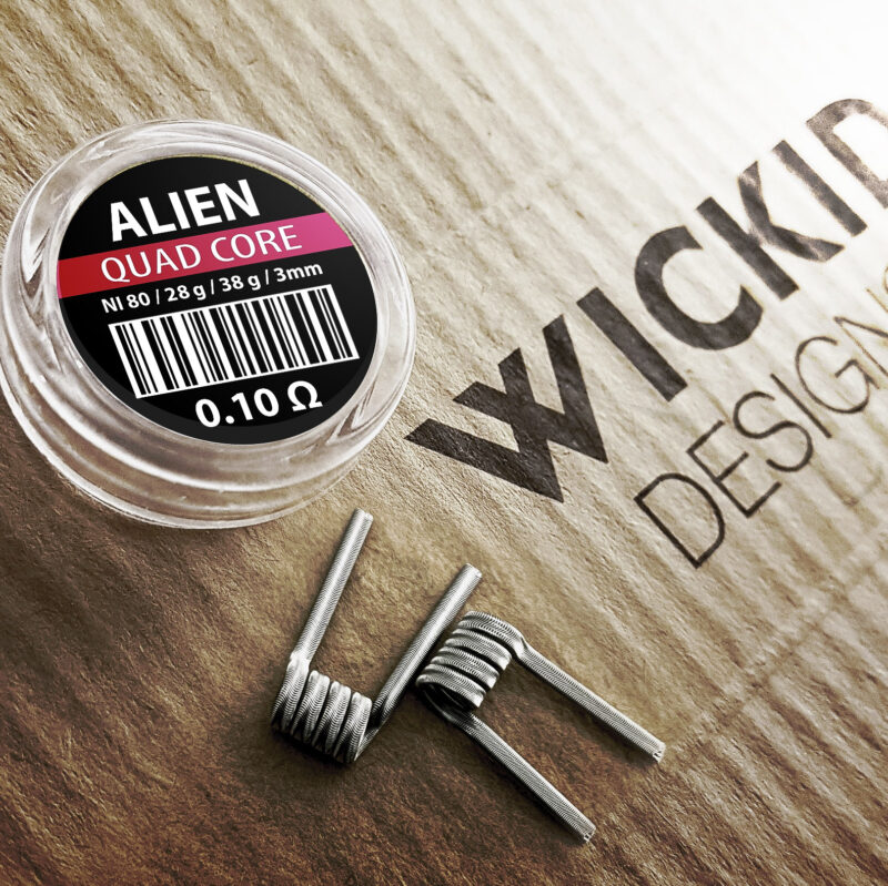 Wickid – Alien 0.1 Ohm Quad Core