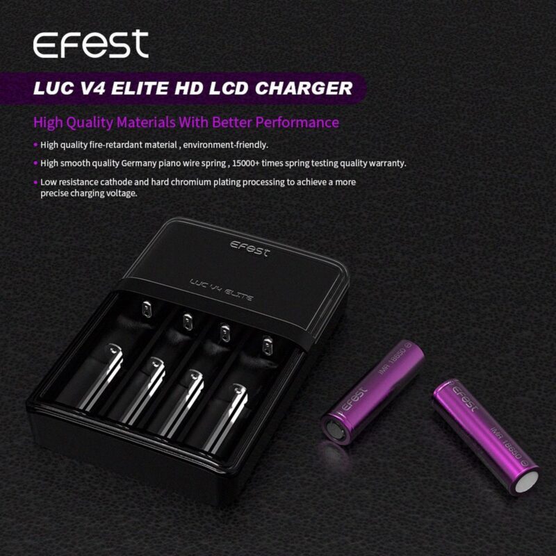 Efest – Luc V4 Elite Hd Lcd Charger
