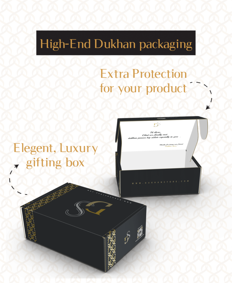 Dukhan Store Luxurious Packing