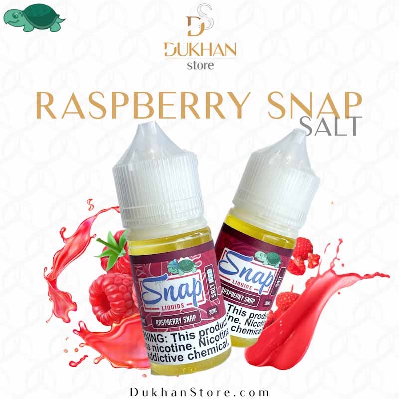 Snap E-Liquids - Raspberry Snap (30ML) SALT