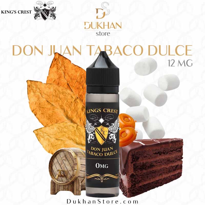 King’s Crest - Don Juan Tabaco Dulce (60ML) 12mg